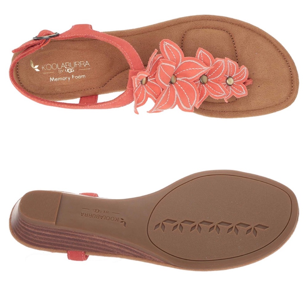 Gorgeous NWT Koolaburra by UGG flower sandal! - Picture 7 of 8